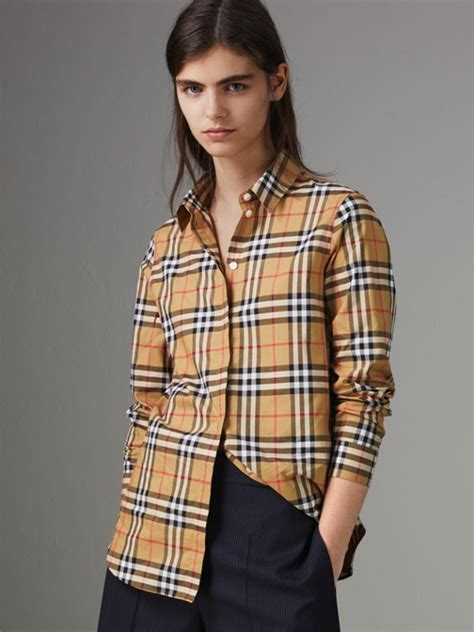 burberry women's shirts discount